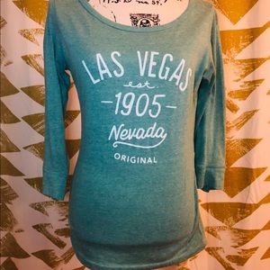 3/4 sleeve Las Vegas shirt